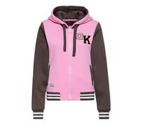 Queen Kerosin Damen Kapuzensweatjacke Mit Rückenprint Chase Dreams Not Cowboys