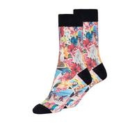 Queen Kerosin Damen Socken · Foto Bild · Tropisch Hawaii · 50s · Retro · Vintage · Pin-up · Elastisch · Socks · Rockabilly · Rockabella · Tropical Vibes