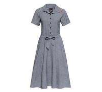 Queen Kerosin Damen Swing Kleid Schwarz-S