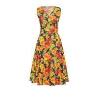 Queen Kerosin Damen Swingkleid Hibiskus M