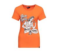 Queen Kerosin Damen Gin Tonic Classic T-Shirt Orange-S