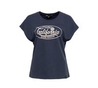 Queen Kerosin Damen T-Shirt California navy L