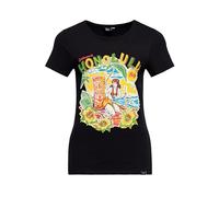 Queen Kerosin Damen T-Shirt Hawaii Tiki Honolulu Vintage Retro Rockabilly 50s Print Artwork Comic Hula Honolulu