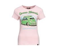 Queen Kerosin Damen T-Shirt Oldtimer Kultauto Vintage Car Retro Los Angeles Damen Slim Fit Los Angeles