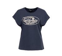 Queen Kerosin Damen T-Shirt California navy L