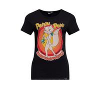 Queen Kerosin Damen T-Shirt · Printshirt · Vintage · Statement-Print · 50s · Retro · Rockabella · Rockabilly · Slim Fit · Elastisch · Rundhals · Kurzarm · I'm Not Your Pussycat
