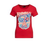 Queen Kerosin Damen T-Shirt Rumble Queen rot 4XL