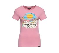 Queen Kerosin Damen T-Shirt · Top · Printshirt · Comic · Artwork · Druck · Roadrunner · 50s · Funny · Retro · Vintage · Rundhals · Elastan · Slim Fit · Hottie On The Run