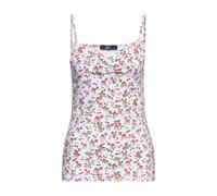 Queen Kerosin Damen Top Deer offwhite L