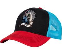 Queen Kerosin Damen Trucker Cap 50s 1950 Vintage Rockabella Rockabilly Retro Mesh Verstellbar We Can Do It