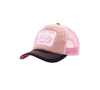 Queen Kerosin Not Your Babe Teddy Trucker Cap pink schwarz