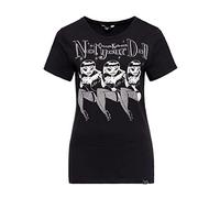 Queen Kerosin Damen Vintage Shirt T-Shirt Slim Fit Frontprint Kurzarm Pin-Up Not Your Doll