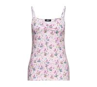 Queen Kerosin Damen Poodle Top Pink-S