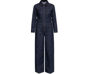 Queen Kerosin Damen Western-Style Overall Denim-3XL