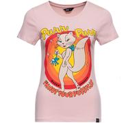 Queen Kerosin I'm Not Your Pussycat Damen T-Shirt, pink, Größe XL