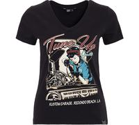 Queen Kerosin Tune Up Damen-T-Shirt - schwarz XL