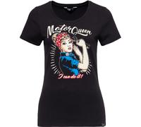 Queen Kerosin Motor Queen - I Can Do It Damen T-Shirt, schwarz, Größe S