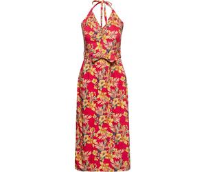 Queen Kerosin Neckholder Pencil Kleid QKU26005 Rot-3XL