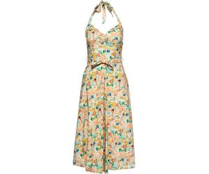 Queen Kerosin Neckholder Pencil Kleid QKU26006 Grün-3XL