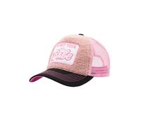 Queen Kerosin Not Your Babe Teddy Trucker Cap pink schwarz