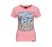 Queen Kerosin T-Shirt Aloha Hawaii in rosa L
