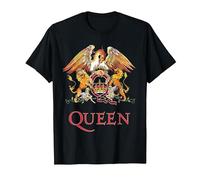 Queen Offizielles klassisches Wappen T-Shirt T-Shirt, Herren, Schwarz, 3XL