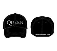 Queen Sonic Silver Logo Cap schwarz