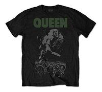 Queen - T-Shirt # S Black Unisex # News of the World 40th Full Cover