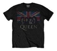 Queen Vintage Union Jack T Shirt
