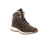 Jack Wolfskin Winterstiefel Queenstown City Texapore Mid (Leder, wasserdicht) dunkelbraun Damen, Größe Euro (US) 42 (10)