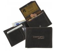 Greenland Montana Geldbörse Dollarclip Leder 11,5 cm natur (156-25)