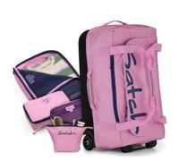 satch Quest Reisekoffer Set jet pink