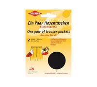 Kleiber + Co.GmbH Quick-EIN-Paar-Hosentasche, schwarz, 18,5 cm x 16 cm