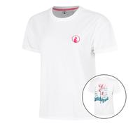 Quiet Please Create Flower T - Shirt Damen Weiß, Mehrfarbig