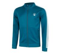 Quiet Please Create Stripes Trainingsjacke Herren-Petrol,Mehrfarbig in petrol, Größe: XS (nur noch wenige Artikel verfügbar)