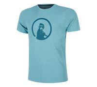 Quiet Please Create Trainings T-Shirt Herren-Hellblau,Petrol in hellblau, Größe: L