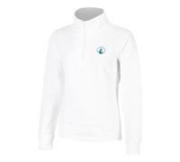 Quiet Please Create Troyer Sweatshirt Damen in weiß, Größe: XL