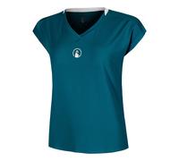 Quiet Please Create Volley T-Shirt Damen-Petrol,Weiß in petrol