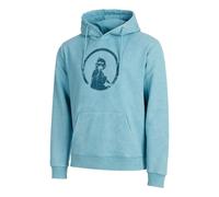 Quiet Please Create Washed Out Loose Fit Hoody Herren - Hellblau, Petrol (nur noch wenige Artikel verfügbar)