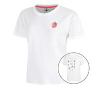 Quiet Please Crush Court Essentials T - Shirt Damen weiß, weiß