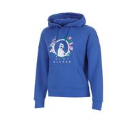 Quiet Please Crush Flower Logo Hoody Mädchen - blau, weiß
