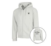 Quiet Please Crush On Court Essentials Sweatjacke Herren-hellgrau, schwarz in hellgrau, Größe: L