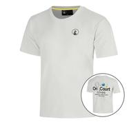 Quiet Please Crush On Court Essentials T-Shirt Herren-hellgrau, schwarz in hellgrau