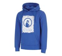 Quiet Please Crush Scraped Hoody Herren-blau, weiß in blau, Größe: S