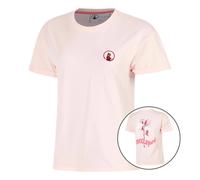 Quiet Please Endlessly Flower T - Shirt Damen Rosa, Mehrfarbig