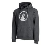 Quiet Please Endlessly Washed Out Loose Fit Hoody Herren-Anthrazit,Weiß in anthrazit