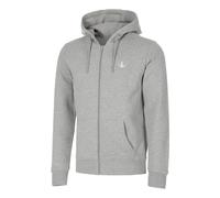 Quiet Please Essential Zip Sweatjacke Herren-grau in grau, Größe: S