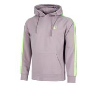 Quiet Please Mind Taped Hoody Herren-Lila,Neongrün in lila, Größe: XL