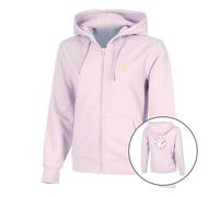 Quiet Please Mind Taped Zip Sweatjacke Damen in flieder, Größe: S