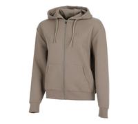 Quiet Please Tonal Core Zip Sweatjacke Damen in grau, Größe: S